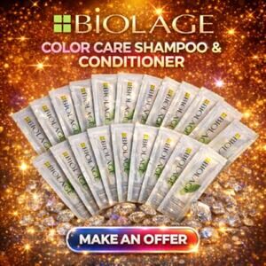 Lot of 20 Matrix Biologe Color Care Shampoo and and Conditioner .33 oz/9.8ml NEW